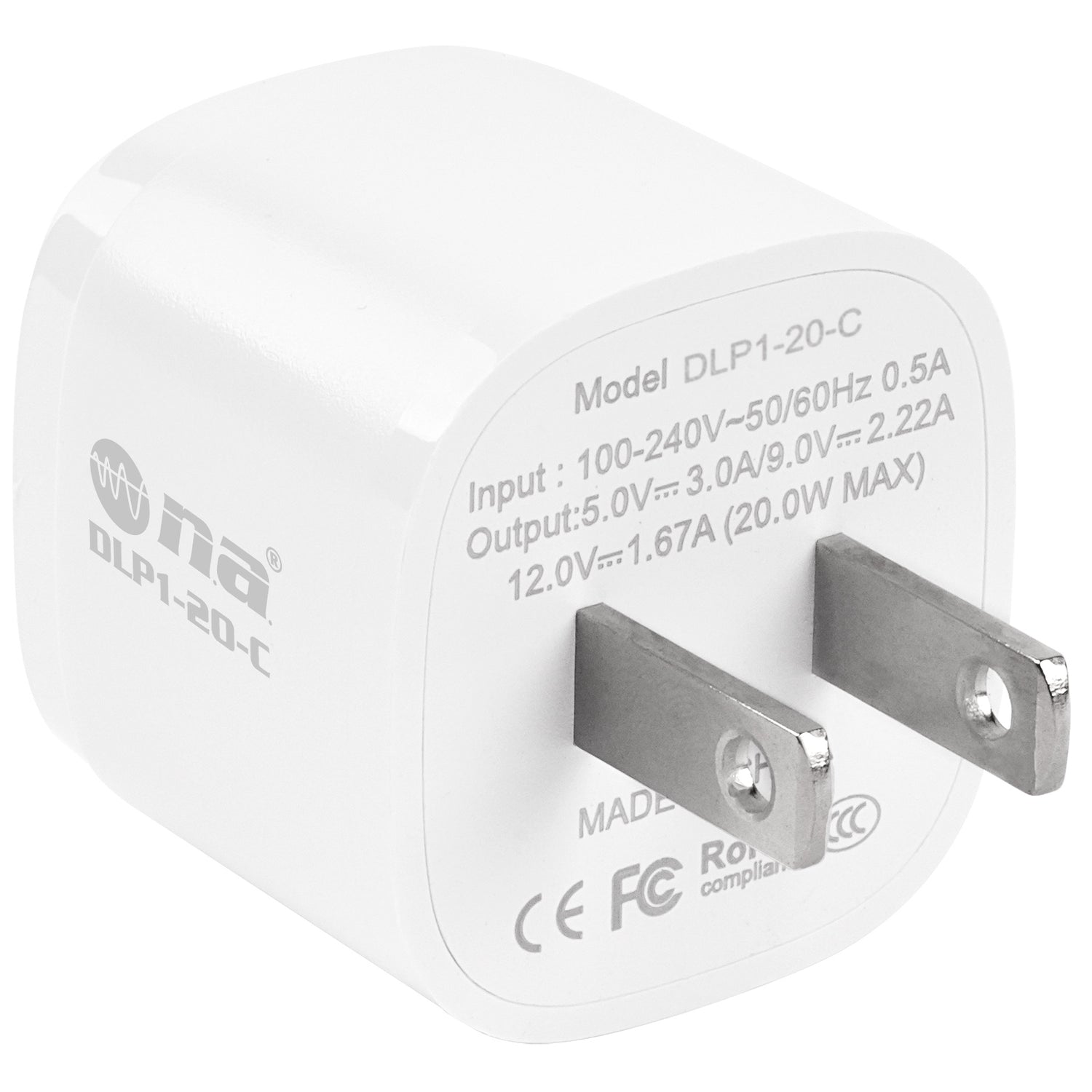20W Type-C PD Charger (DLP1-20C)